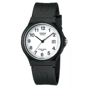 CASIO GENERAL ORIGINAL UNISEX MW-59-7B MADE IN JAPAN WHITE DIAL RUBBER STRAP