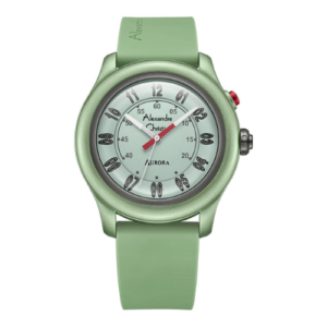 ALEXANDRE CHRISTIE AURORA ORIGINAL MEN 9397MHRIGGN HONGKONG GREEN DIAL RUBBER STRAP