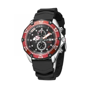 EXPEDITION CHRONOGRAPH ORIGINAL MEN E3007MCRTBBA HONGKONG BLACK DIAL RUBBER STRAP