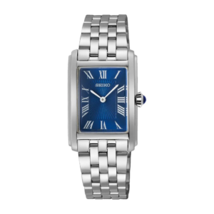 SEIKO CLASSIC ORIGINAL WOMEN SWR085P1 MADE IN JAPAN NAVY BLUE DIAL STAINLESS STEEL STRAP