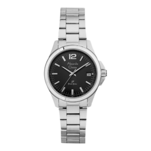 ALEXANDRE CHRISTIE PRIMO ORIGINAL WOMEN 1031LDBSSBA  HONGKONG BLACK DIAL STAINLESS STEEL STRAP