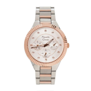 ALEXANDRE CHRISTIE MULTIFUNCTION ORIGINAL WOMEN 2900BFBTRSL HONGKONG SILVER DIAL STAINLESS STEEL STRAP