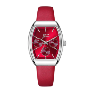 EXPEDITION GLAMOUR ORIGINAL WOMEN E6863BFLSSRE  HONGKONG RED DIAL LEATHER STRAP