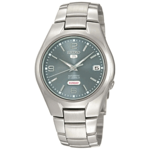 SEIKO 5 ORIGINAL MEN SNK621K1  MADE IN JAPAN GREY DIAL STAINLESS STEEL STRAP